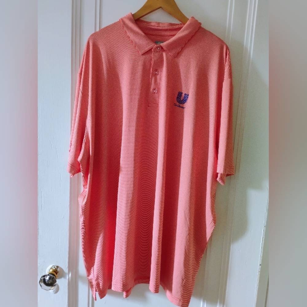Callaway Pink Polo Shirt Lightweight Casual